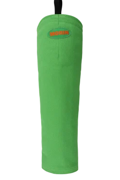 Manche n°2 - (très jeune chien, très peu d'expérience), toile Signature Vert Fluo