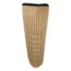 Manchette en toile de jute lourde