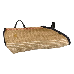 Manchette en toile de jute lourde