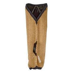 Manchette en toile de jute lourde