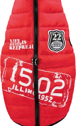 Manteau Saint-Malo, S: 36 cm, rouge