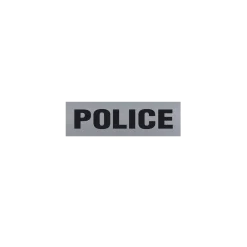 Marquage bande rétrofléchissante 10x30 cm - POLICE