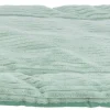 Matelas Jonna, velours côtelé, 130 × 85 cm, gris