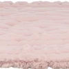 Matelas Lonni, velours côtelé, 110 × 75 cm, brun clair
