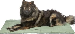 Matelas Marley, carré, 90 × 65 cm, ocre