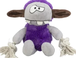 Monstre, en peluche, 32 cm, mauve