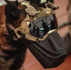 Muselière Dark System protective muzzle - L