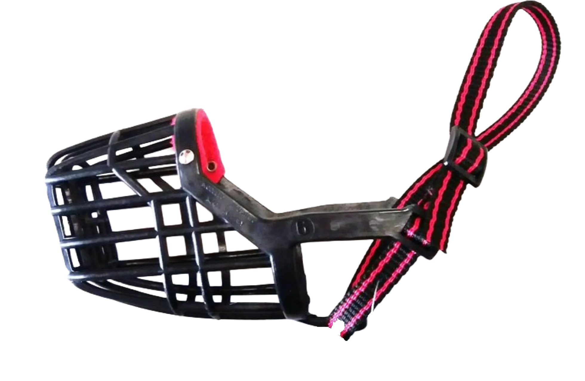 Muselière plastique noir, taille 3