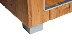 Niche bois Pro Kennel Oliver Small 82 x 57 x 67 cm