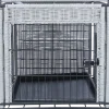 Niche d'intérieur Home Kennel en rotin synthétique
