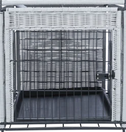 Niche d'intérieur Home Kennel en rotin synthétique