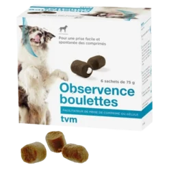 Observence chien - Prise spontanée de comprimés ou gélules