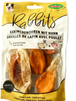 Oreilles de lapin avec poulet, 90 g