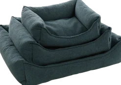 Panier Avalon rectangle bleu foncé, 65x50x20cm