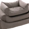 Panier Avalon rectangle gris clair, 80x67x22cm