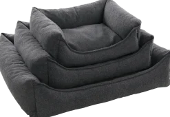 Panier Avalon rectangle gris foncé, 65x50x20cm