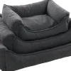 Panier Avalon rectangle gris foncé, 80x67x22cm