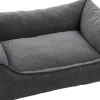 Panier Avalon rectangle gris foncé, 100x80x25cm