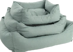 Panier Geneve rectangle vert clair, 80x67x22cm