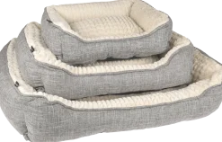 Panier pour chien Zupo rectangulaire, gris, 90 cm