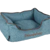Panier Snoozebay rectangulaire, bleu, 50 cm