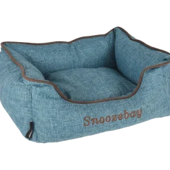 Panier Snoozebay rectangulaire, bleu, 50 cm