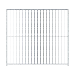 Panneau de chenil MKS - BARREAUX 8 cm - 2 m x 1.84 m sans porte