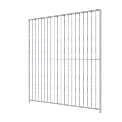 Panneau de chenil MKS - BARREAUX 8 cm - 2 m x 1.84 m sans porte