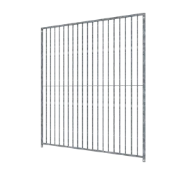 Panneau de chenil MKS - BARREAUX 8 cm - 2 m x 1.84 m sans porte