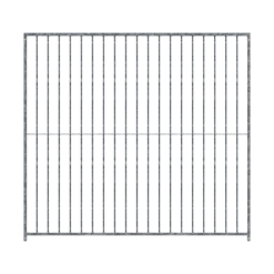 Panneau de chenil MKS - BARREAUX 8 cm - 2 m x 1.84 m sans porte