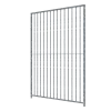 Panneau de chenil MKS - BARREAUX 8 cm - 1.50 m x 1.84 m sans porte