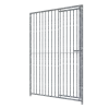 Panneau de chenil MKS - BARREAUX 8 cm - 1.5 m x 1.84 m porte à gauche