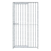 Panneau de chenil MKS - BARREAUX 8 cm - 1 m x 1.84 m porte à gauche
