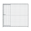 Panneau de chenil MKS - BARREAUX 8 cm - 2 m x 1.84 m porte à DROITE