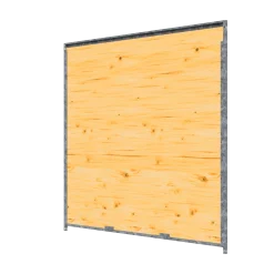 Panneau de chenil MKS - BOIS - 2 m x 1.84 m