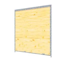 Panneau de chenil MKS - BOIS - 2 m x 1.84 m