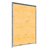 Panneau de chenil MKS - BOIS - 1.50 m x 1.84 m
