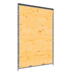 Panneau de chenil MKS - BOIS - 1.50 m x 1.84 m