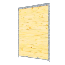 Panneau de chenil MKS - BOIS - 1.50 m x 1.84 m