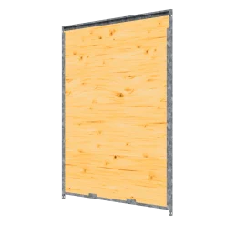 Panneau de chenil MKS - BOIS - 1.50 m x 1.84 m