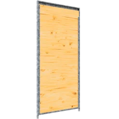 Panneau de chenil MKS - BOIS - 1 m x 1.84 m