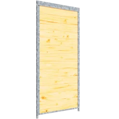 Panneau de chenil MKS - BOIS - 1 m x 1.84 m