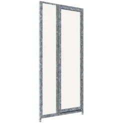 Panneau de chenil MKS - CPRS - 1 m x 1.84 m, avec porte