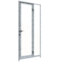 Panneau de chenil MKS - CPRS - 1 m x 1.84 m, avec porte