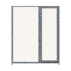 Panneau de chenil MKS - CPRS - 1.50 m x 1.84 m, avec porte