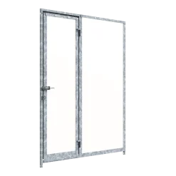 Panneau de chenil MKS - CPRS - 1.50 m x 1.84 m, avec porte