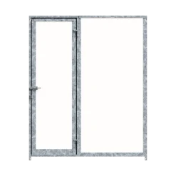 Panneau de chenil MKS - CPRS - 1.50 m x 1.84 m, avec porte