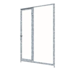 Panneau de chenil MKS - CPRS - 1.50 m x 1.84 m, avec porte