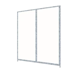 Panneau de chenil MKS - CPRS - 2 m x 1.84 m, sans porte