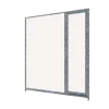 Panneau de chenil MKS - CPRS - 2 m x 1.84 m, avec porte